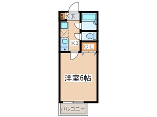 グリーンヒルズⅢの物件間取画像